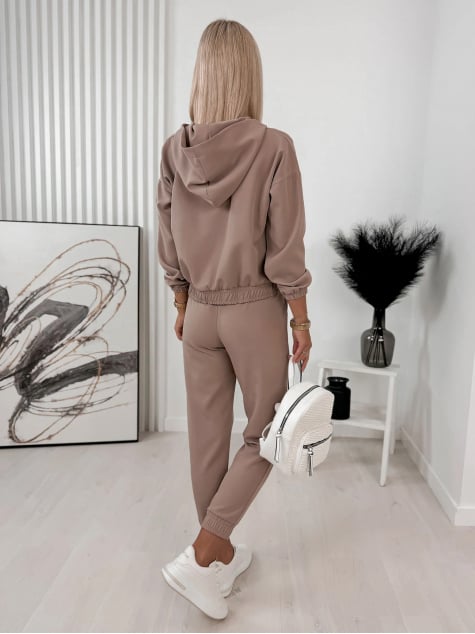 KOMPLET DRESOWY NERYS BRĄZOWY