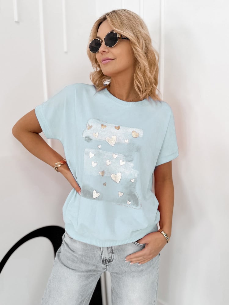 BLUZKA PROXIMA BŁĘKITNA