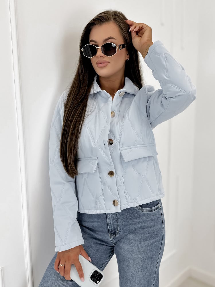 KURTKA KELSIE BŁĘKITNA