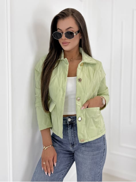 KURTKA KELSIE PISTACJOWA