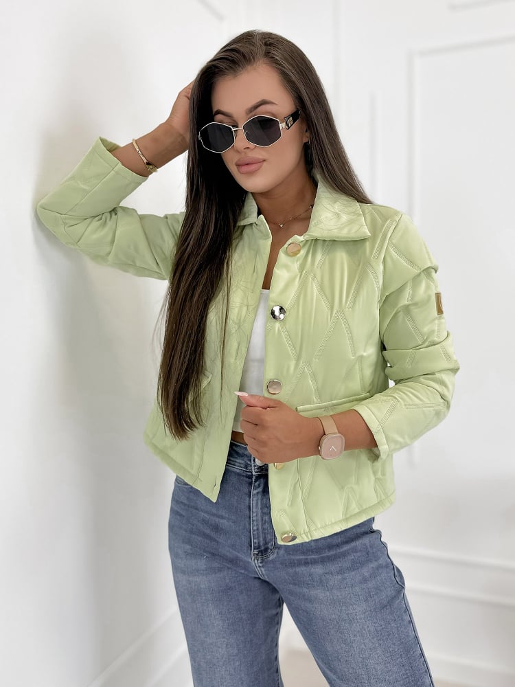 KURTKA KELSIE PISTACJOWA