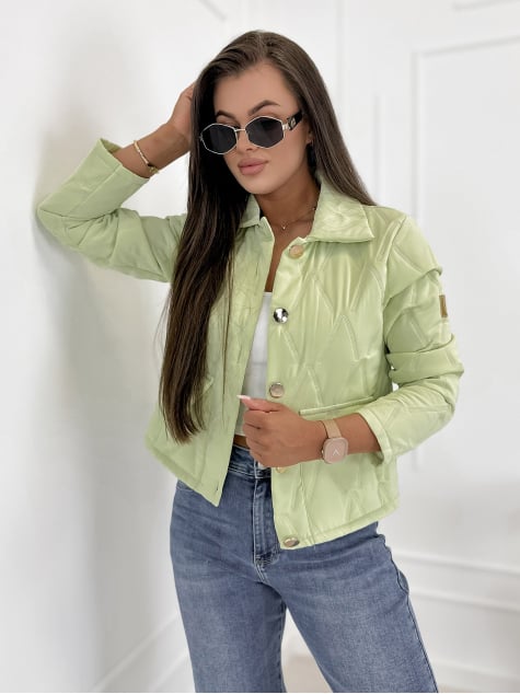 KURTKA KELSIE PISTACJOWA