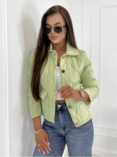 KURTKA KELSIE PISTACJOWA