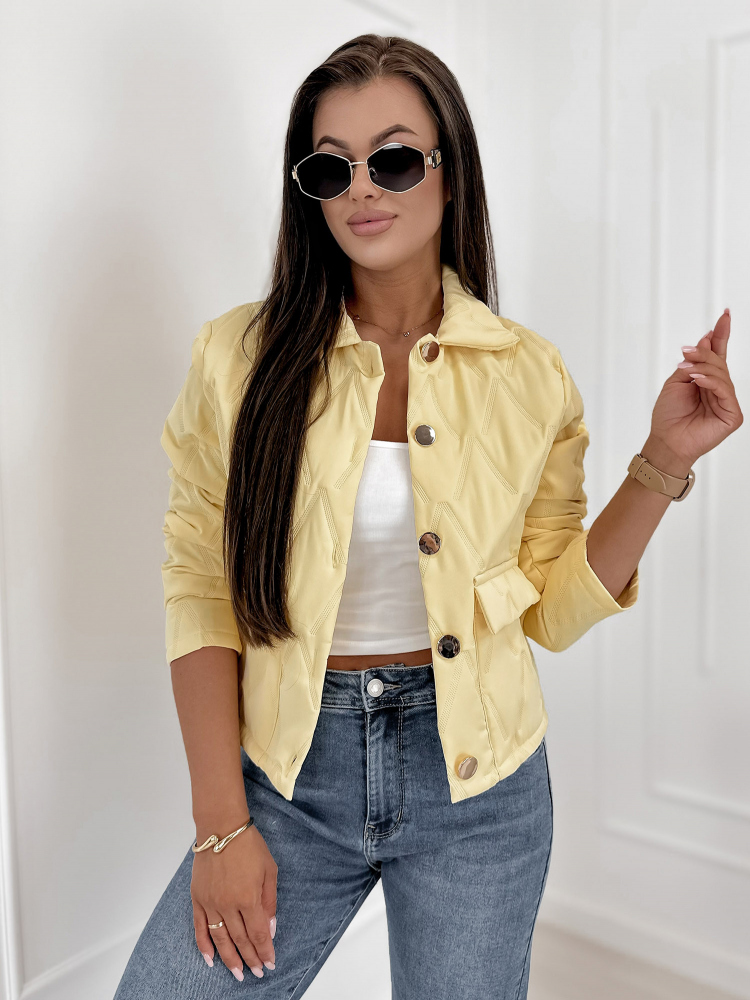 KURTKA KELSIE ŻÓŁTA