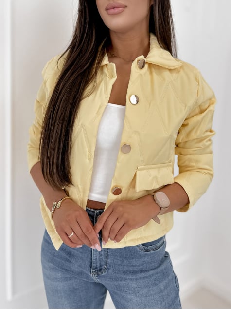 KURTKA KELSIE ŻÓŁTA