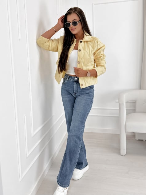 KURTKA KELSIE ŻÓŁTA