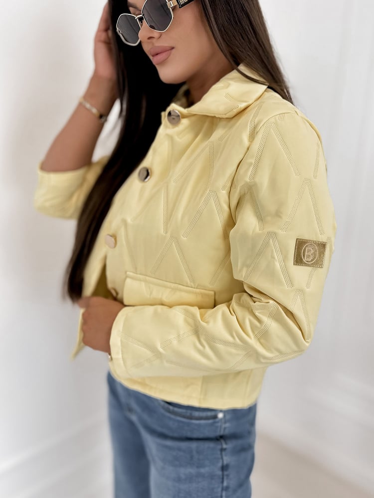 KURTKA KELSIE ŻÓŁTA