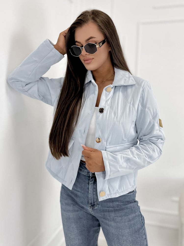 KURTKA KELSIE BŁĘKITNA