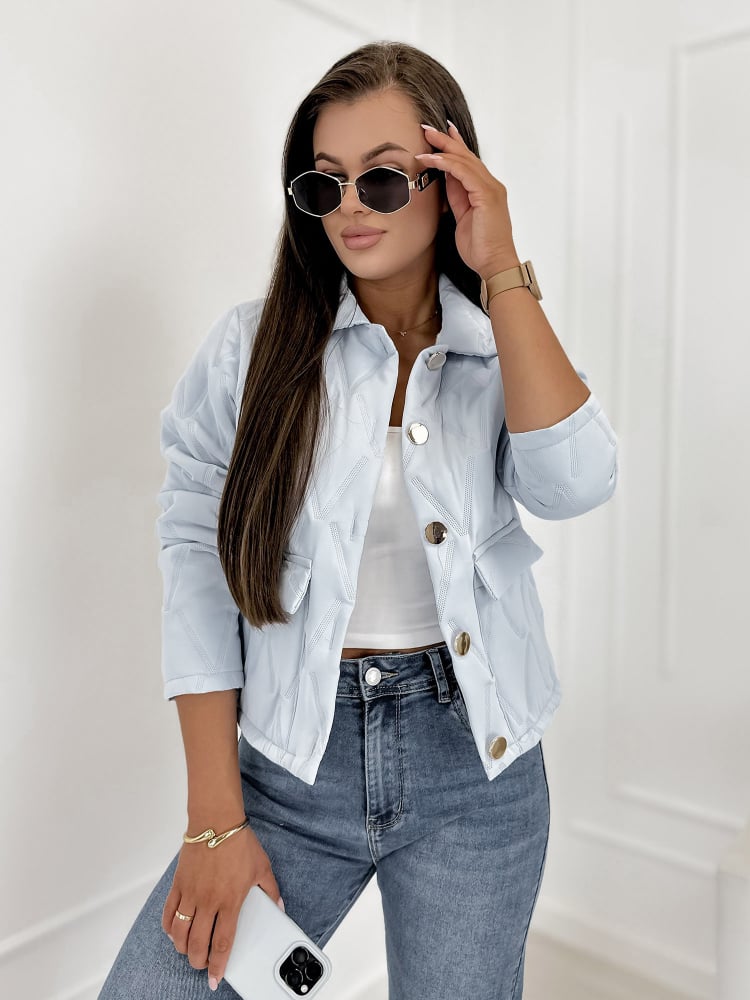 KURTKA KELSIE BŁĘKITNA