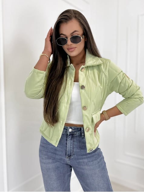 KURTKA KELSIE PISTACJOWA