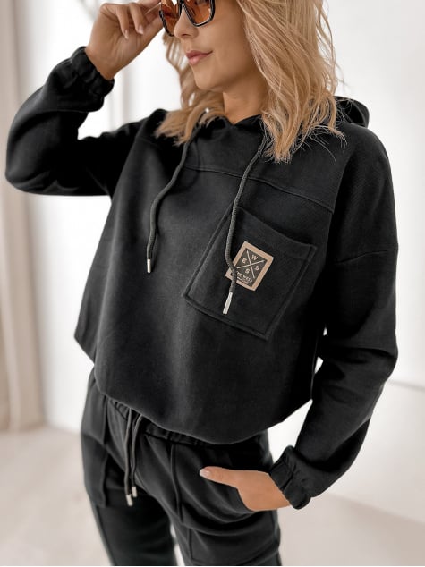 KOMPLET MULBERRY CZARNY