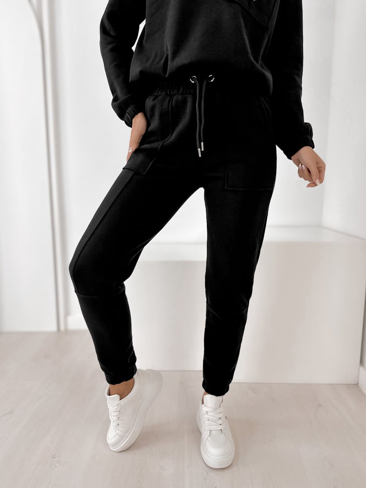 KOMPLET MULBERRY CZARNY