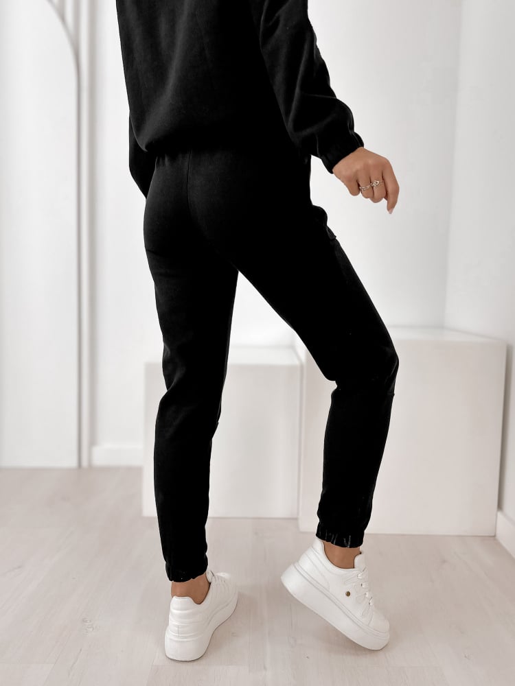 KOMPLET MULBERRY CZARNY