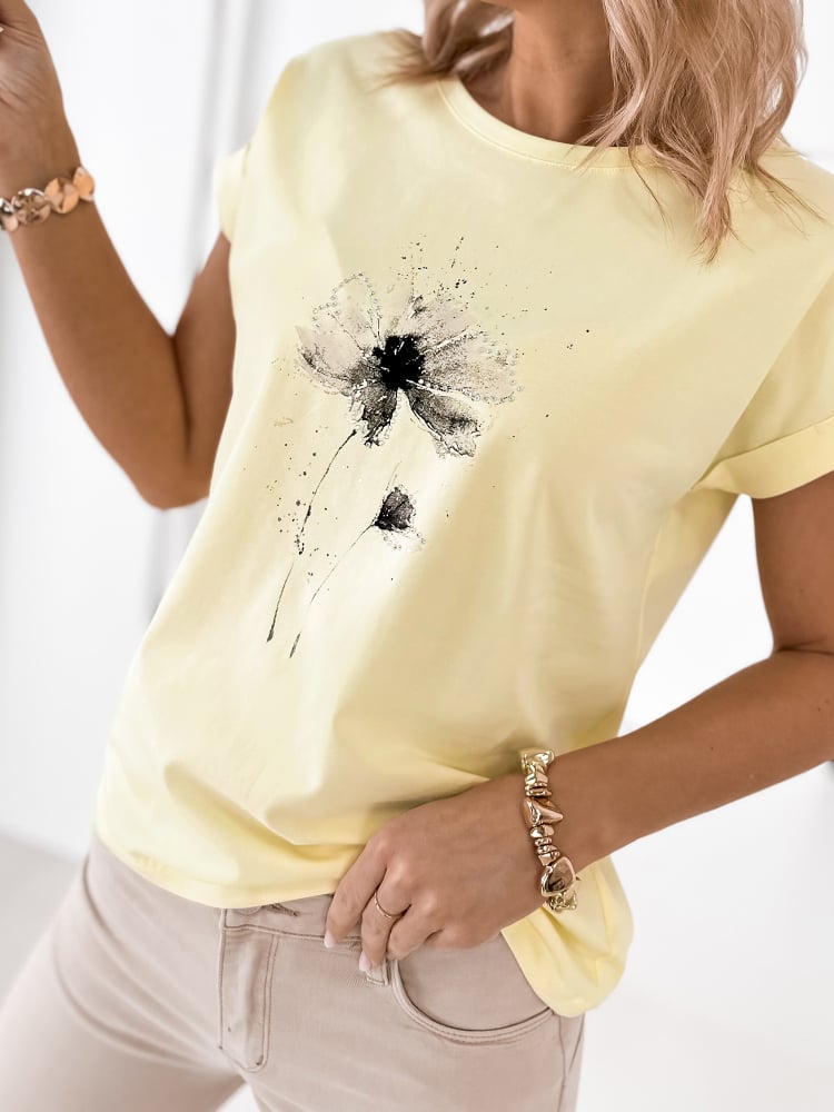 BLUZKA HANNE ŻÓŁTA