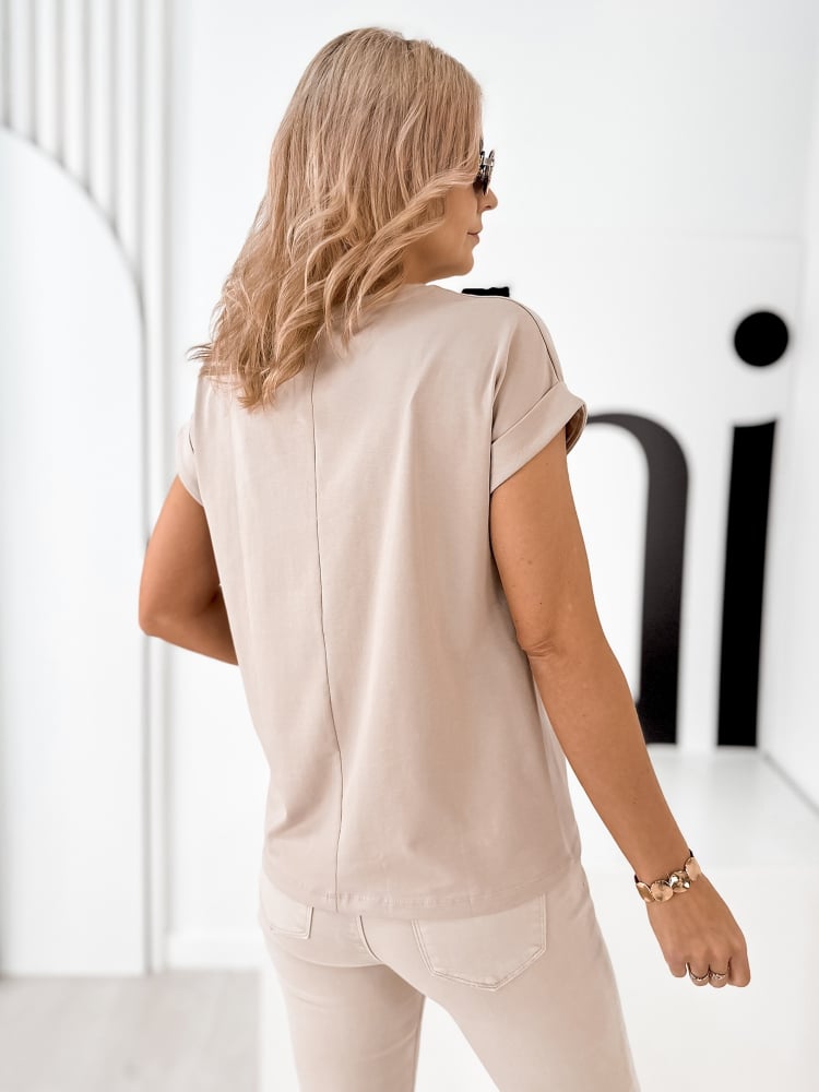 BLUZKA HANNE BEŻOWA