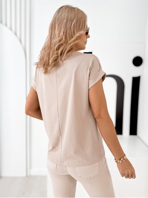 BLUZKA HANNE BEŻOWA