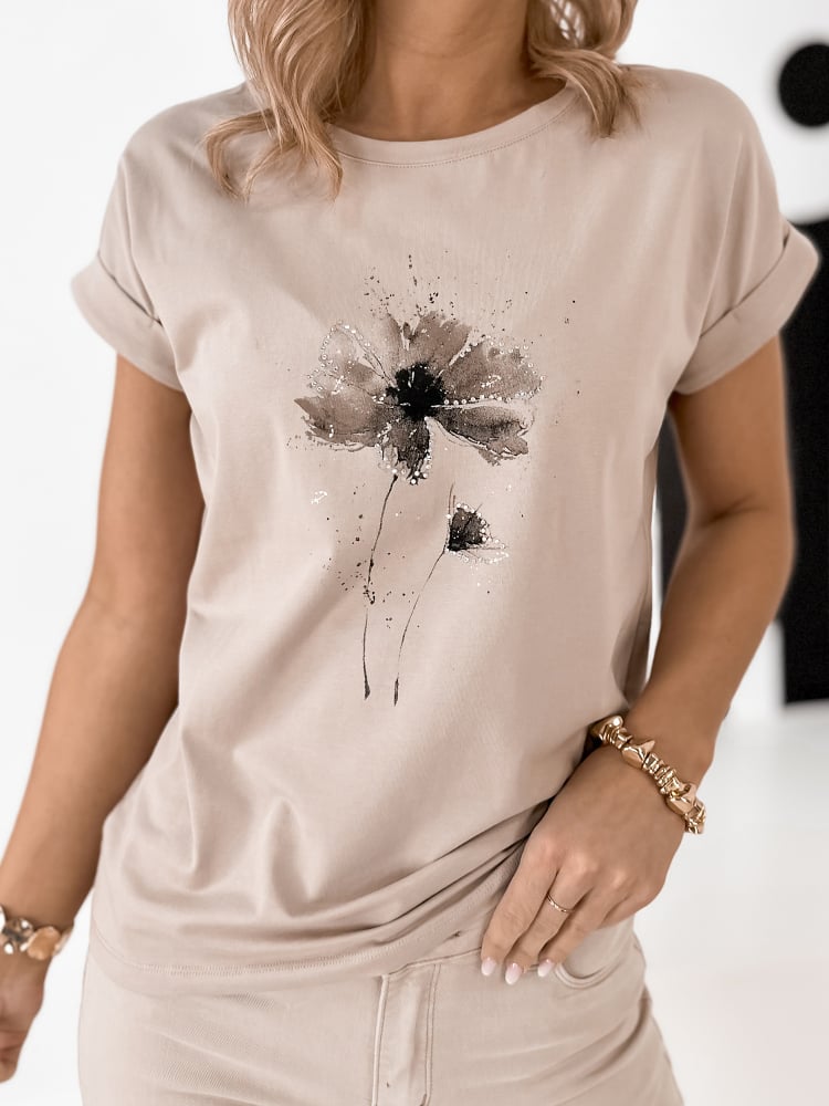 BLUZKA HANNE BEŻOWA