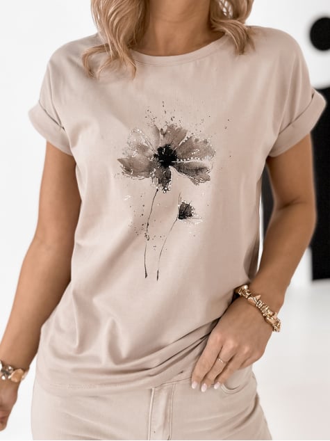 BLUZKA HANNE BEŻOWA