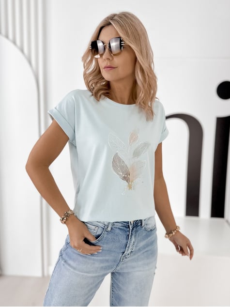 BLUZKA GEELS BŁĘKITNA