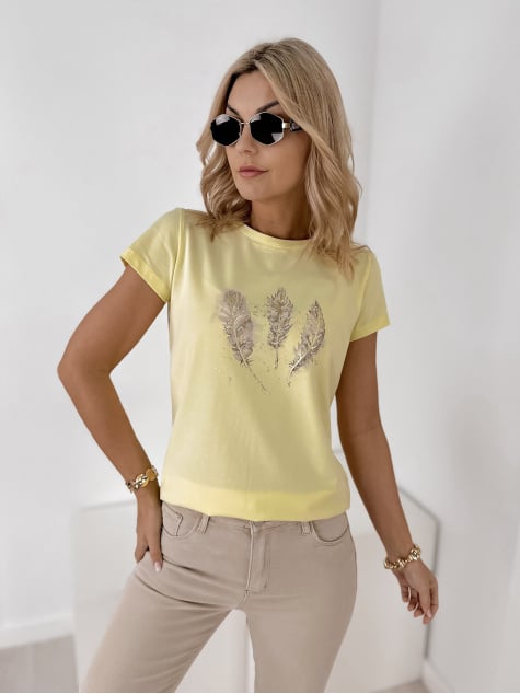 BLUZKA JOOST ŻÓŁTA