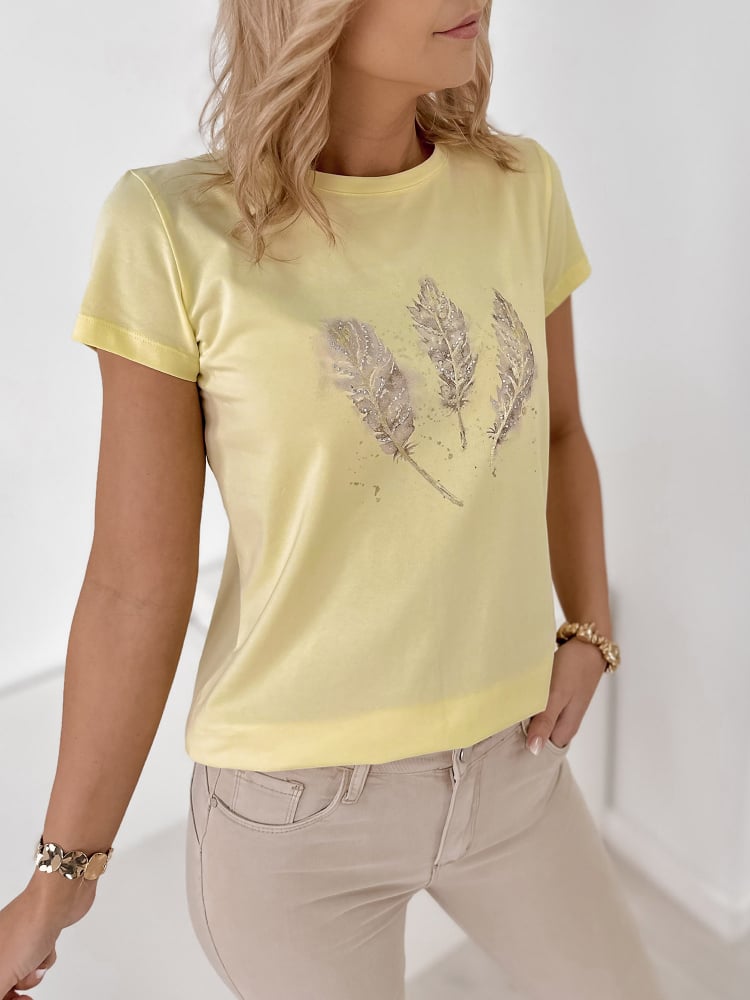 BLUZKA JOOST ŻÓŁTA