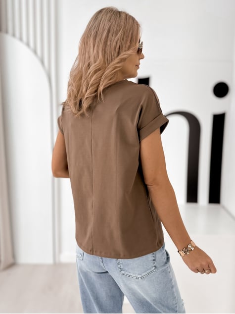 BLUZKA TEMPI BRĄZOWA