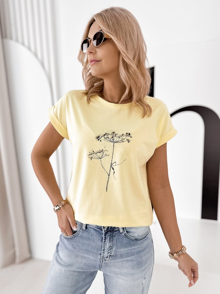 BLUZKA TEMPI ŻÓŁTA