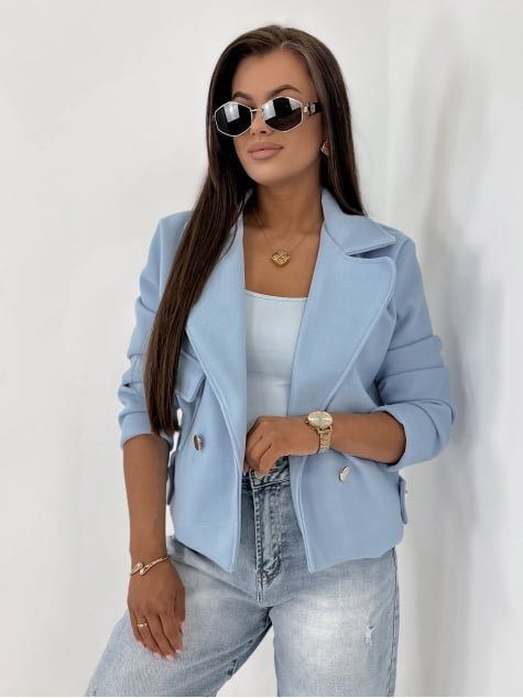 KURTKA MARSH BŁĘKITNA