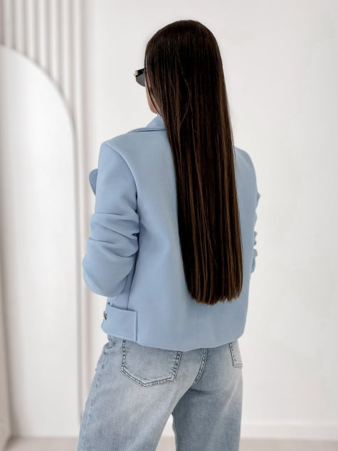 KURTKA MARSH BŁĘKITNA