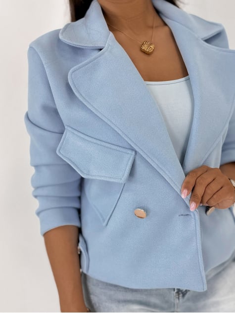 KURTKA MARSH BŁĘKITNA