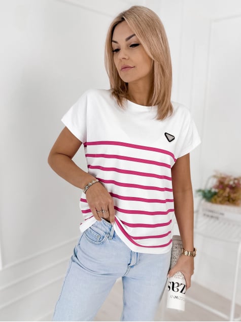 BLUZKA ANIKA RÓŻOWA