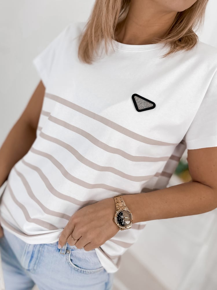 BLUZKA ANIKA BEŻOWA