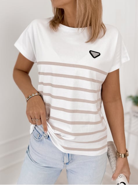 BLUZKA ANIKA BEŻOWA