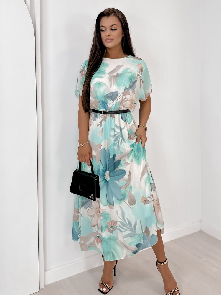 SUKIENKA CLUBS TURKUSOWA