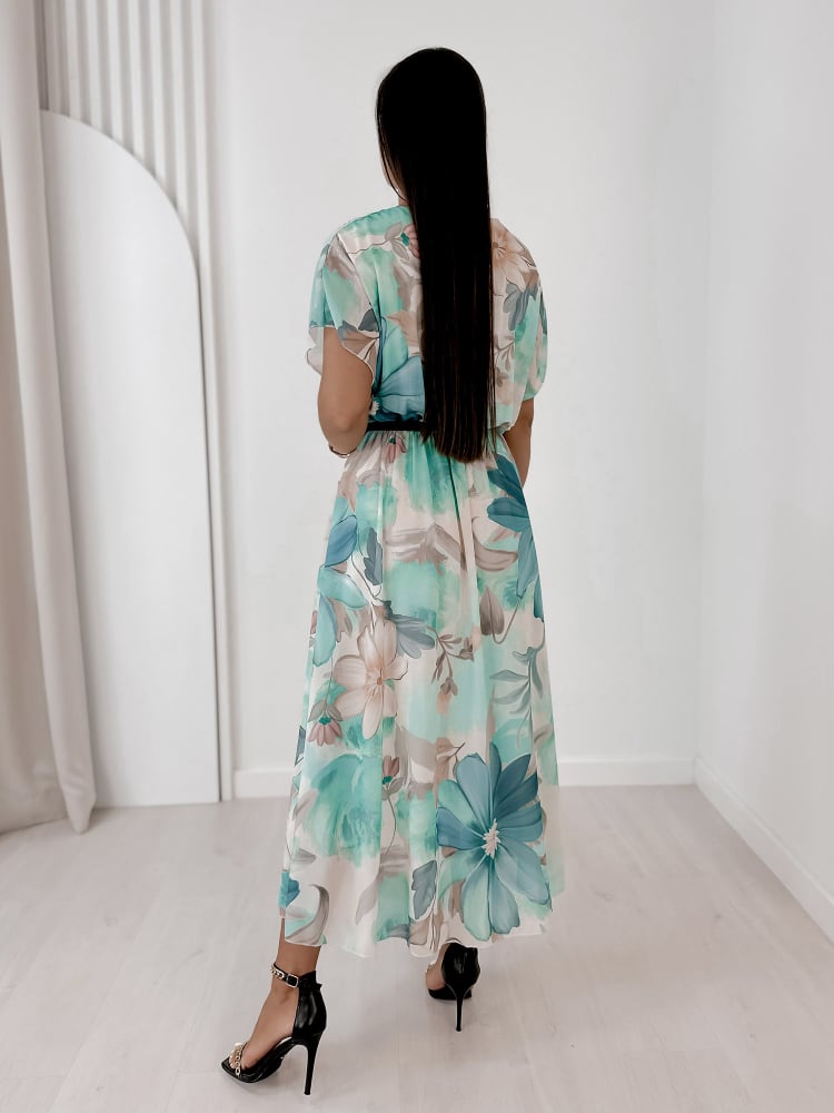 SUKIENKA CLUBS TURKUSOWA