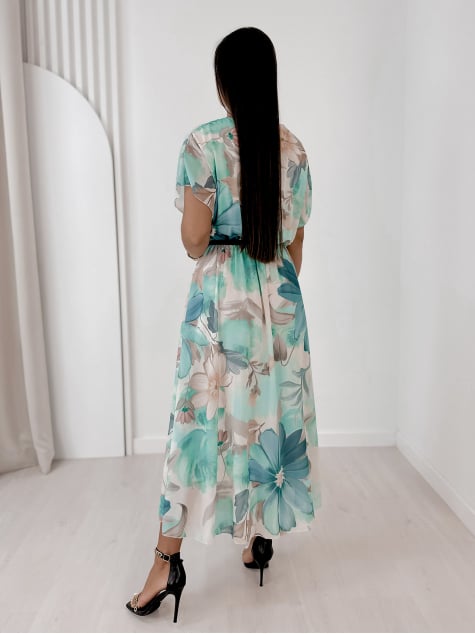 SUKIENKA CLUBS TURKUSOWA