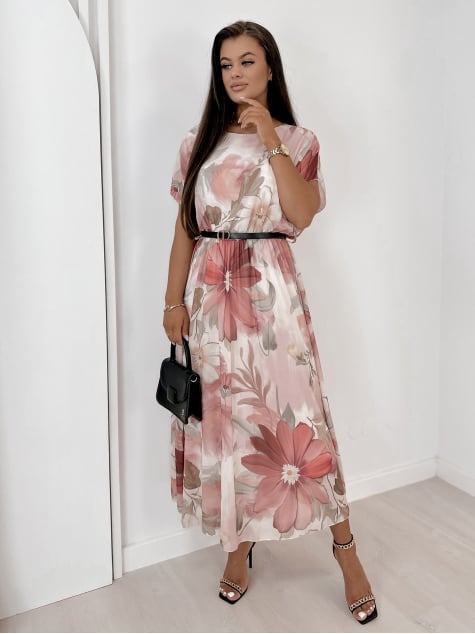 SUKIENKA CLUBS PUDROWY RÓŻ