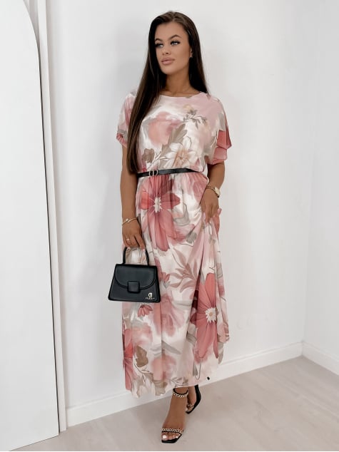 SUKIENKA CLUBS PUDROWY RÓŻ