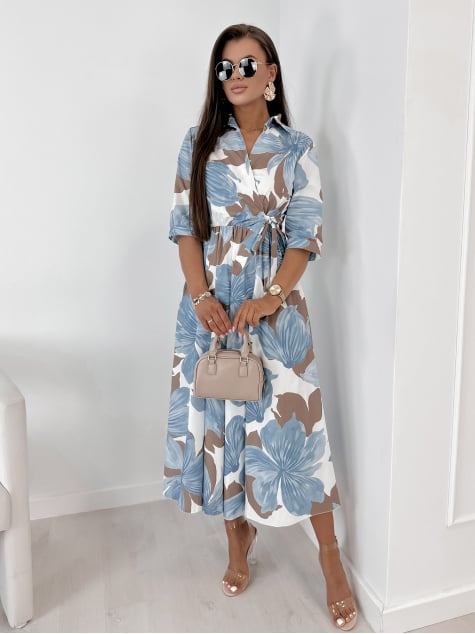 SUKIENKA JANARE NIEBIESKA