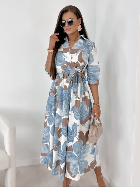 SUKIENKA JANARE NIEBIESKA