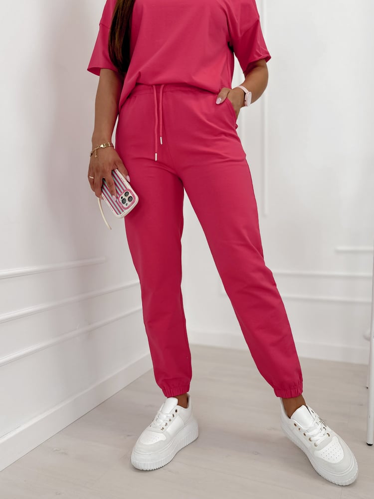 KOMPLET DRESOWY SOVOY MALINOWY