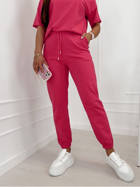 KOMPLET DRESOWY SOVOY MALINOWY