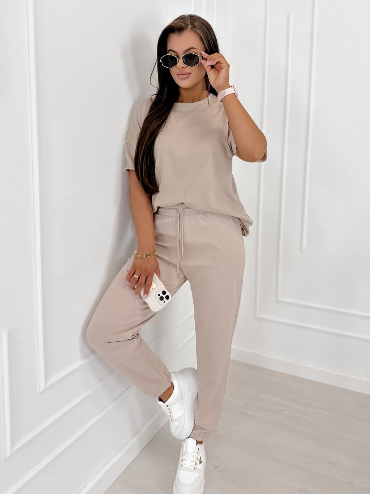 KOMPLET DRESOWY SOVOY BEŻOWY