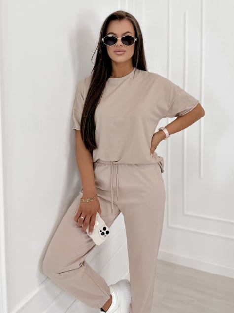 KOMPLET DRESOWY SOVOY BEŻOWY