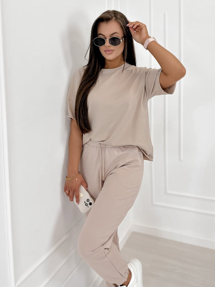 KOMPLET DRESOWY SOVOY BEŻOWY