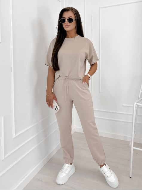 KOMPLET DRESOWY SOVOY BEŻOWY