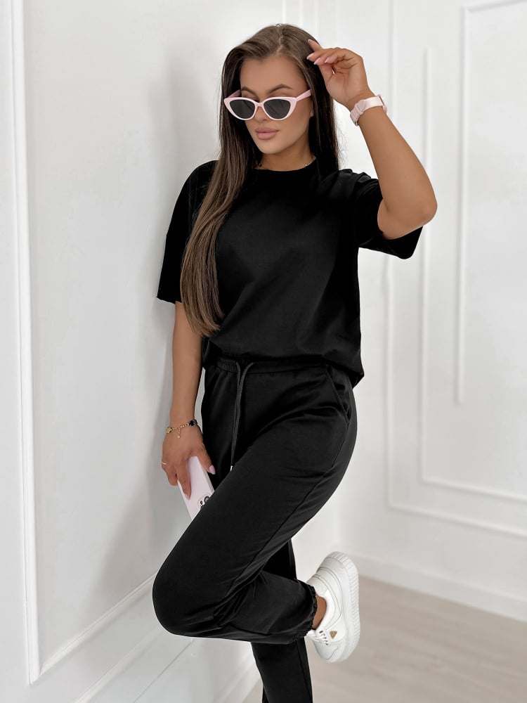 KOMPLET DRESOWY SOVOY CZARNY