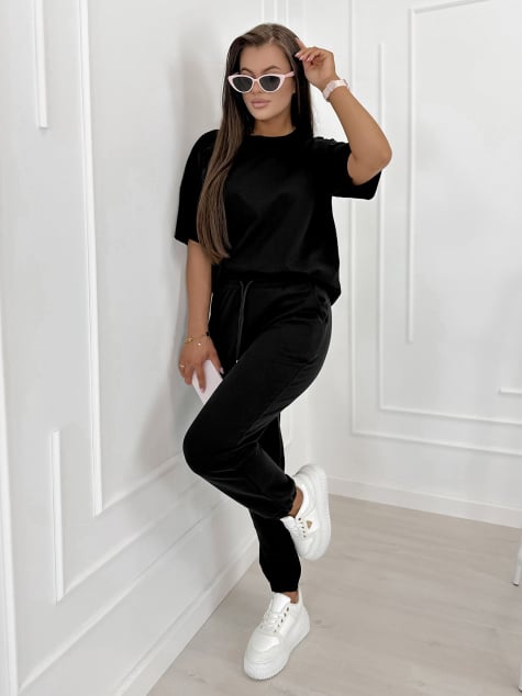 KOMPLET DRESOWY SOVOY CZARNY