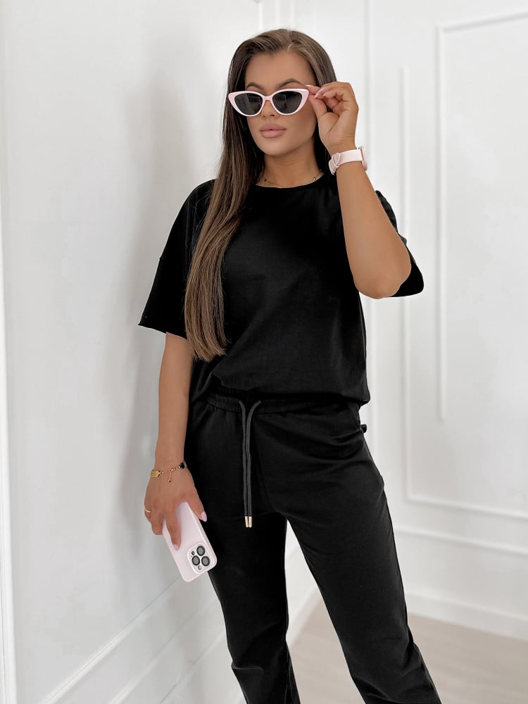 KOMPLET DRESOWY SOVOY CZARNY