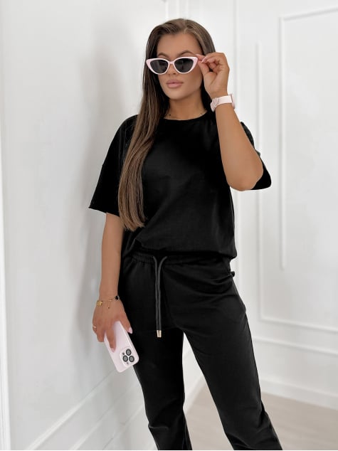 KOMPLET DRESOWY SOVOY CZARNY